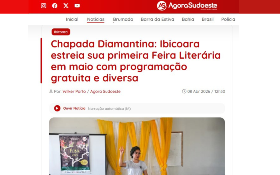 1a FLIBIC no Agora Sudoeste