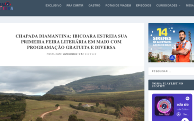Catado de Cultura destaca diversidade na FLIBIC