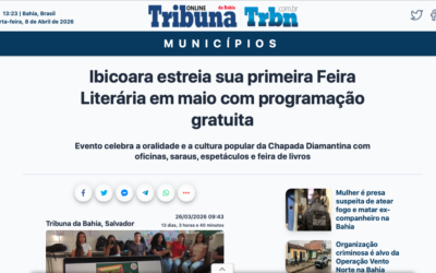 Tribuna da Bahia dá destaque à FLIBIC